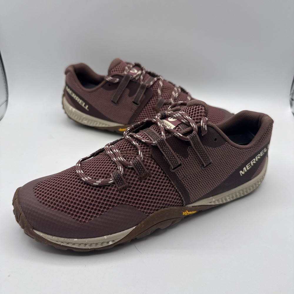 Merrell Trail Glove 6 Purple Running Walking Shoes J066824 Womens Size 7.5 Nice